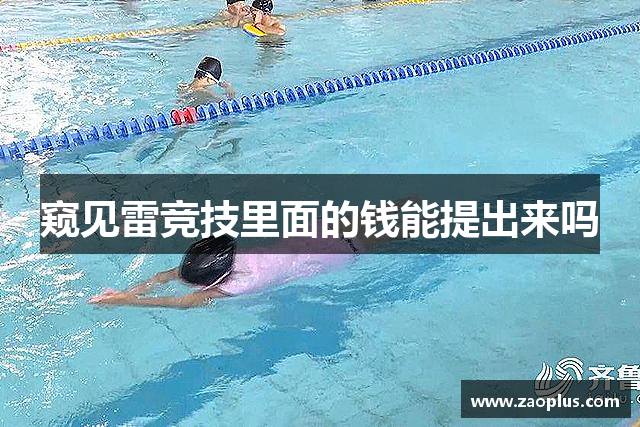 窥见雷竞技里面的钱能提出来吗